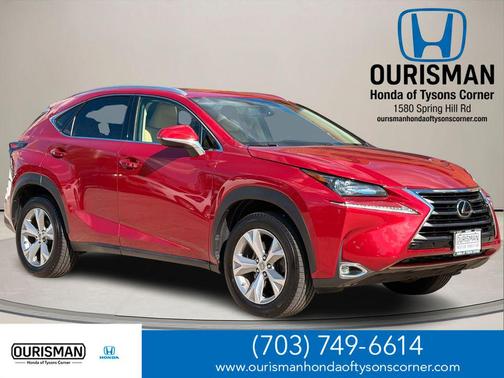 Matador Red Mica 2017 Lexus NX 200t Base