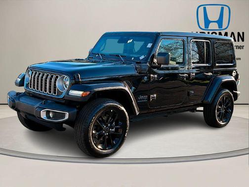 Black Clearcoat 2025 Jeep Wrangler 4xe Sahara
