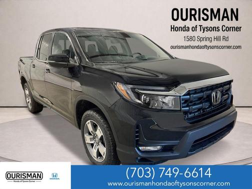 Crystal Black Pearl 2026 Honda Ridgeline RTL