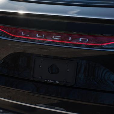Black 2025 Lucid Air Pure
