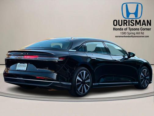 Infinite Black Metallic 2025 Lucid Air Pure