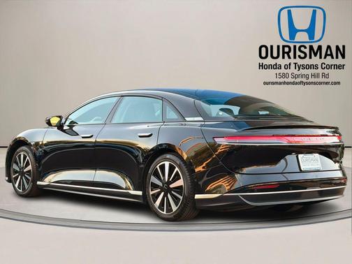 Infinite Black Metallic 2025 Lucid Air Pure