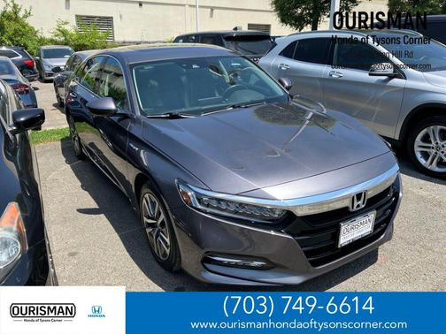 Modern Steel Metallic 2018 Honda Accord Hybrid Touring