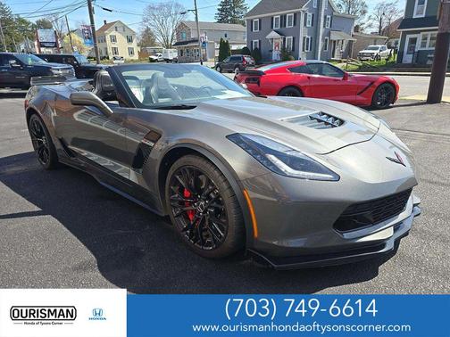 Gray Metallic 2015 Chevrolet Corvette Z06