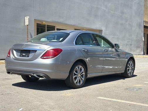 Palladium Silver Metallic 2015 Mercedes-Benz C-Class C 300 4MATIC