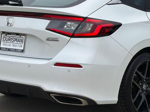 Platinum White 2022 Honda Civic Sport Touring