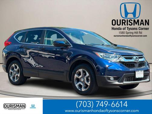 Obsidian Blue Pearl 2018 Honda CR-V EX