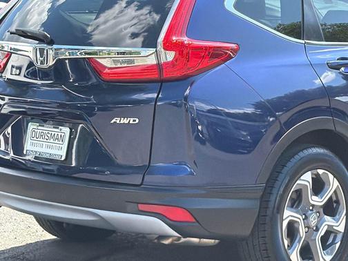 Obsidian Blue Pearl 2018 Honda CR-V EX