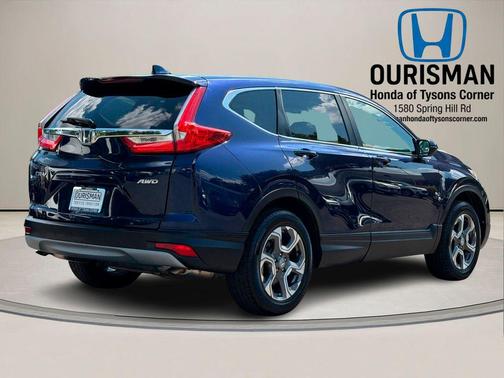 Obsidian Blue Pearl 2018 Honda CR-V EX
