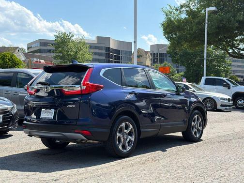 Obsidian Blue Pearl 2018 Honda CR-V EX
