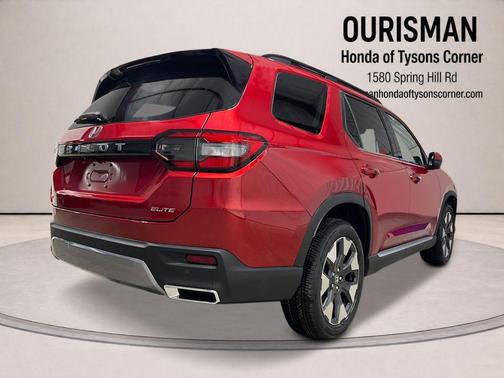 Radiant Red 2026 Honda Pilot Elite