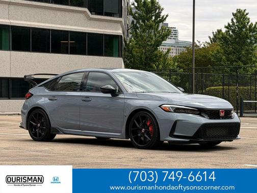 Sonic Gray Pearl 2023 Honda Civic Type R Touring