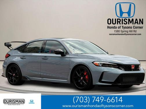 Sonic Gray Pearl 2023 Honda Civic Type R Touring