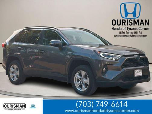 Magnetic Gray Metallic 2020 Toyota RAV4 Hybrid XLE
