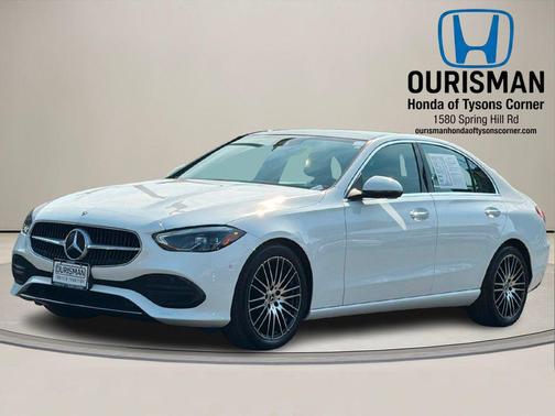 Polar White 2023 Mercedes-Benz C-Class C 300 4MATIC