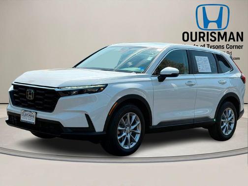 Platinum White Pearl 2026 Honda CR-V EX AWD