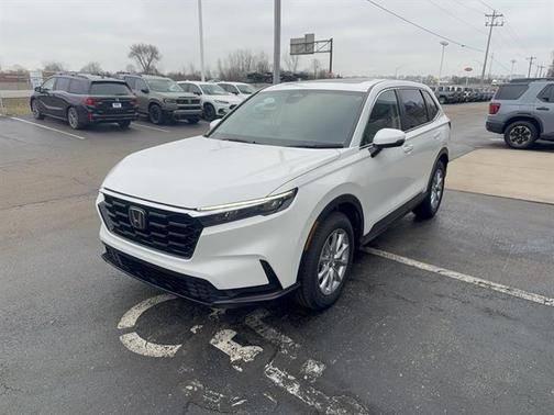 Platinum White Pearl 2026 Honda CR-V EX AWD