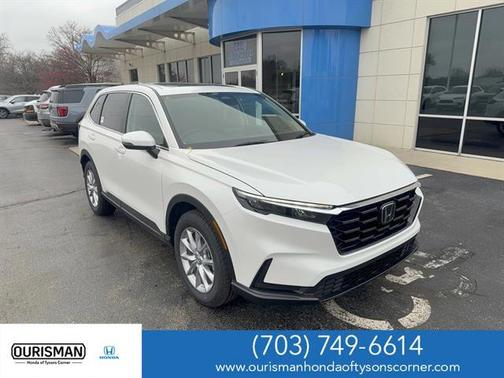 Platinum White Pearl 2026 Honda CR-V EX AWD