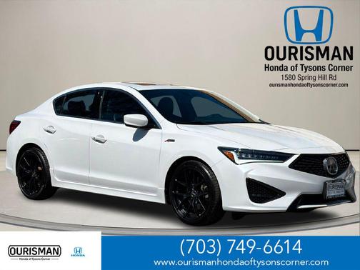 Platinum White Pearl 2022 Acura ILX Premium & A-SPEC Packages