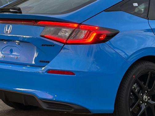 Blue 2026 Honda Civic Sport