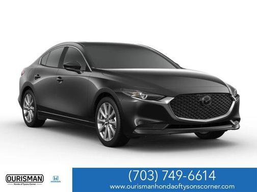 Jet Black Mica 2023 Mazda Mazda3 FWD w/Preferred Package