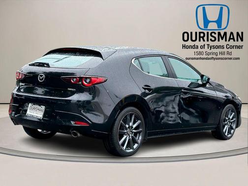Jet Black Mica 2023 Mazda Mazda3 FWD w/Preferred Package