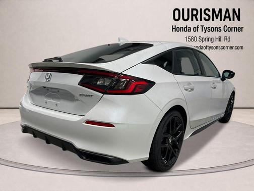 Platinum White 2026 Honda Civic Sport