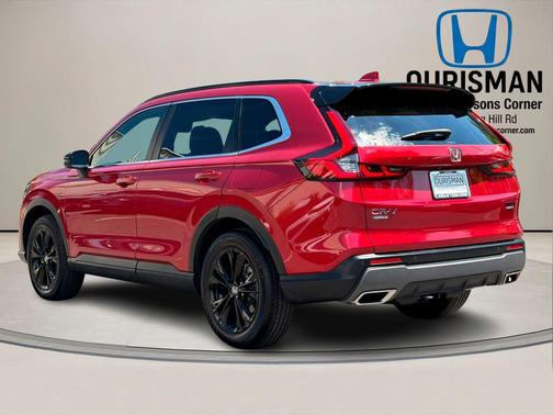 Radiant Red Metallic 2024 Honda CR-V Hybrid Sport Touring AWD