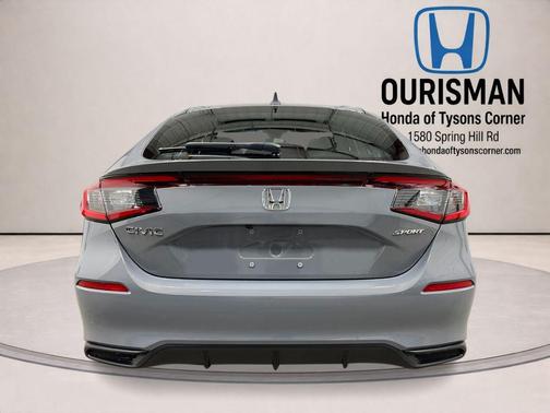 Gray 2026 Honda Civic Sport