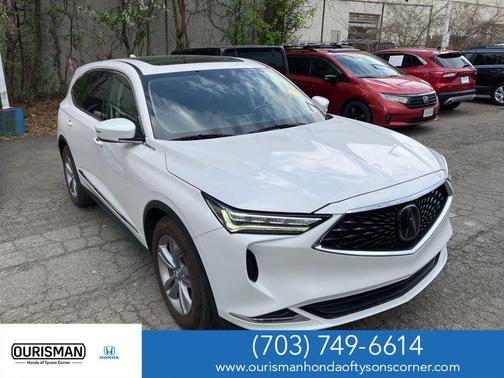 Platinum White Pearl 2023 Acura MDX Standard