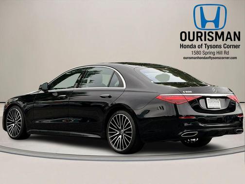Obsidian Black 2022 Mercedes-Benz S-Class 4MATIC