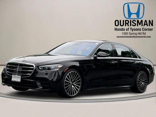 Obsidian Black 2022 Mercedes-Benz S-Class 4MATIC