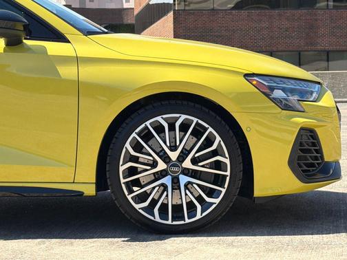Python Yellow Metallic 2025 Audi S3 Prestige TFSI quattro S tronic