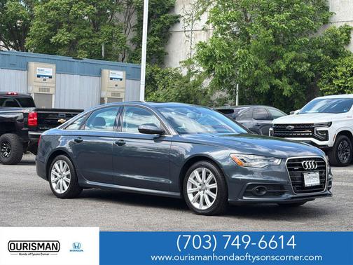 Blue Metallic 2014 Audi A6 3.0T Prestige Quattro