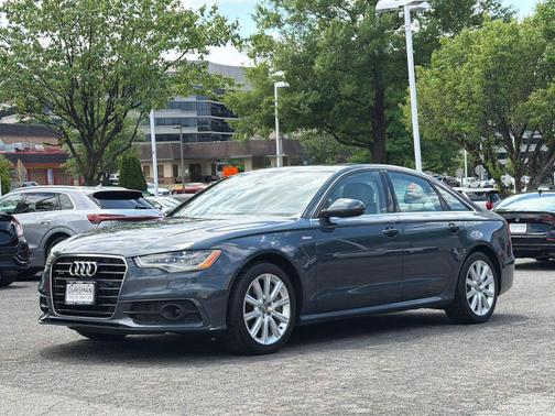 Blue Metallic 2014 Audi A6 3.0T Prestige Quattro