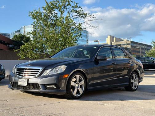 Steel Gray Metallic 2011 Mercedes-Benz E-Class 4MATIC