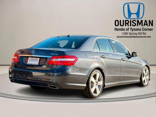 Steel Gray Metallic 2011 Mercedes-Benz E-Class 4MATIC