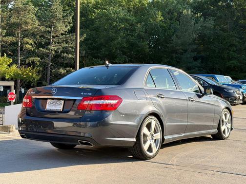 Steel Gray Metallic 2011 Mercedes-Benz E-Class 4MATIC