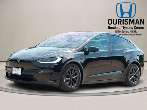 Solid Black 2023 Tesla Model X Standard Range