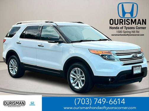 OXFORD WHITE 2015 Ford Explorer XLT