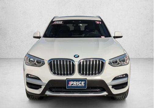 Alpine White 2021 BMW X3 xDrive30i