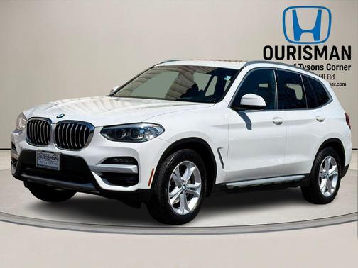 Alpine White 2021 BMW X3 xDrive30i