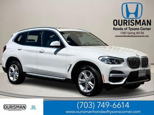 Alpine White 2021 BMW X3 xDrive30i