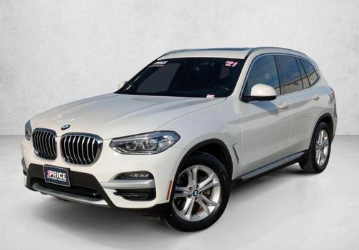Alpine White 2021 BMW X3 xDrive30i