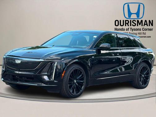 Stellar Black Metallic 2024 Cadillac LYRIQ Sport