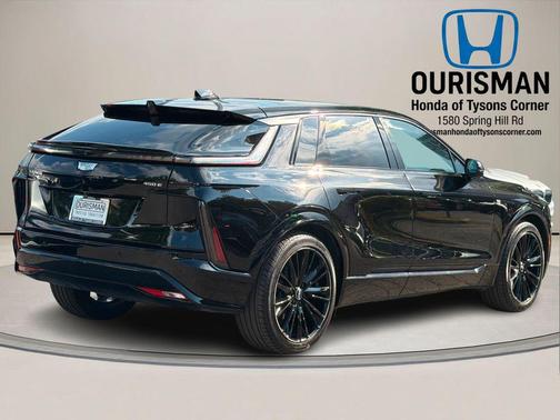 Stellar Black Metallic 2024 Cadillac LYRIQ Sport