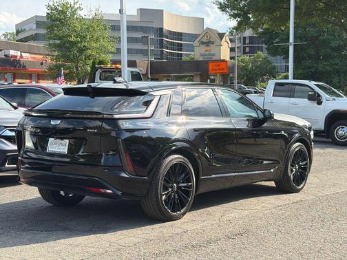 Stellar Black Metallic 2024 Cadillac LYRIQ Sport