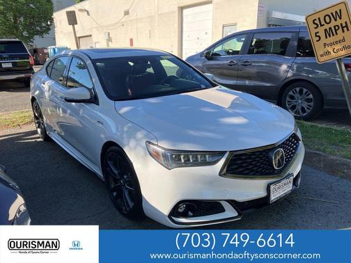 White 2020 Acura TLX A-Spec