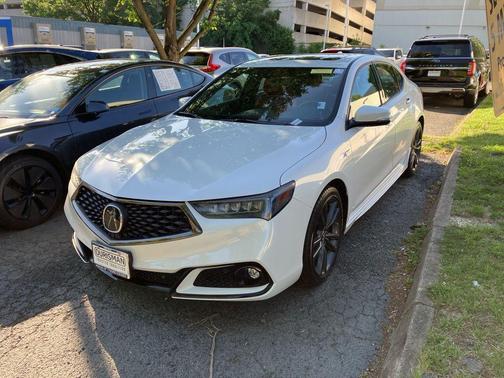 White 2020 Acura TLX A-Spec