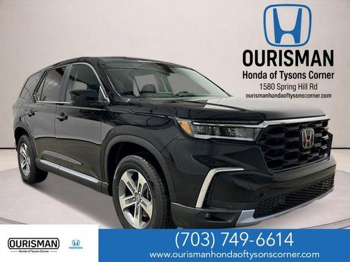 Crystal Black Pearl 2025 Honda Pilot EX-L